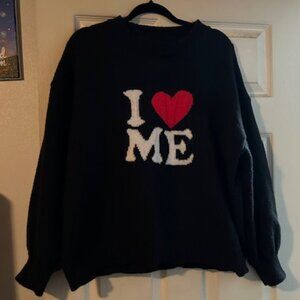 Preowned Shein Self Love Sweater - Size 1X